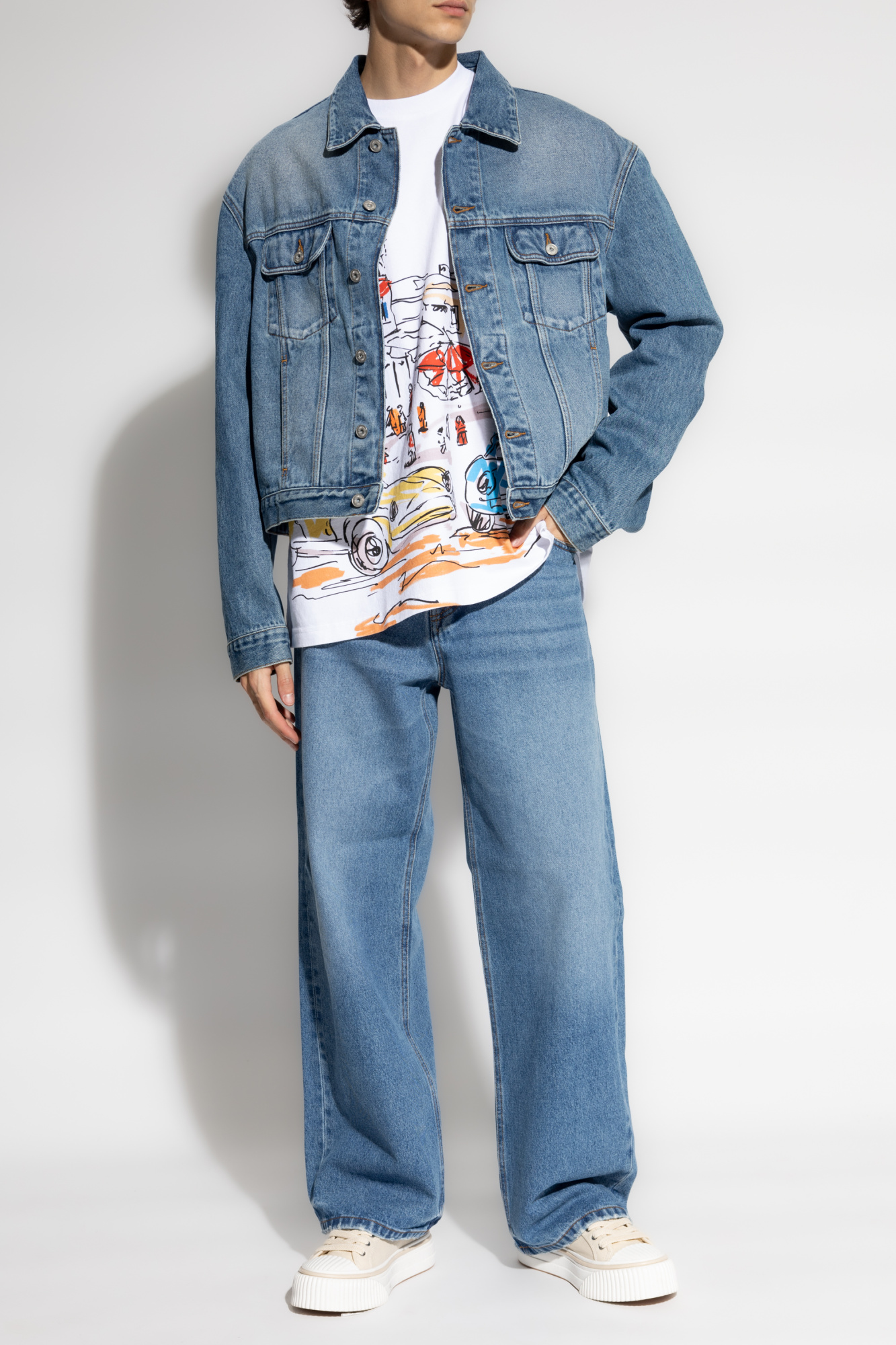 【関税＆送料込み】Jacquemus Shirt Logo T - T-shirt Séries Graphique à - shirt Jacquemus
